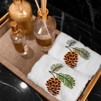 Toalha de Lavabo Pinha- Ambiente